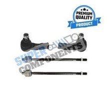 FOR FORD COURIER FIESTA PUMA 96-03 FRONT LEFT AND RIGHT INNER OUTER TIE ROD KIT