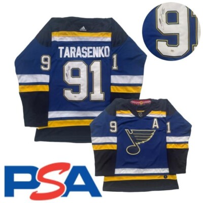 Vladimir Tarasenko Signed St Louis Blues Jersey PSA/DNA