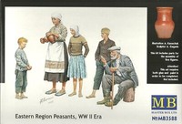 Master Box 3588 Eastern Region Peasants Ww Ii Era - 1:35