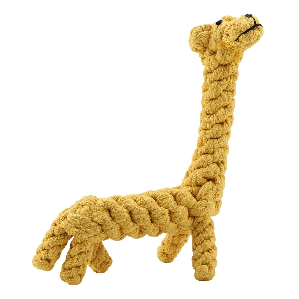 Jouet pour chien résistant morsures, jouet girafe de haute qualité, corde en