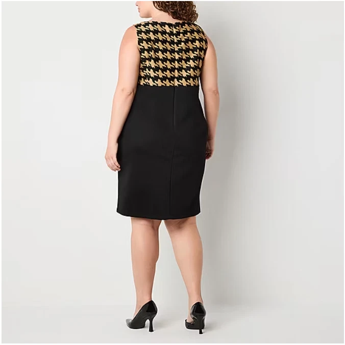 NUEVO CON ETIQUETAS Danny And Nicole Mujer Chaqueta de Vestir Combo Negra Talla Grande 16W $100 8C112 Foto 2 de 4