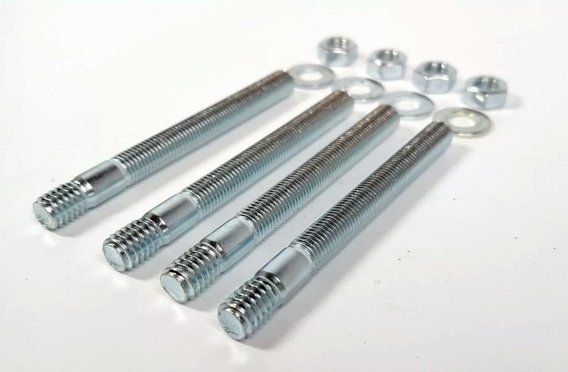 31/4" Carburetor Mounting Kit Carb Studs Fits Holley Edelbrock Chevy