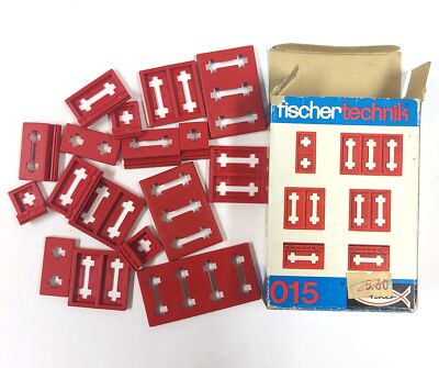 Vintage Fischertechnik 015 Parts Set   Complete   1975   W. Germany   30315