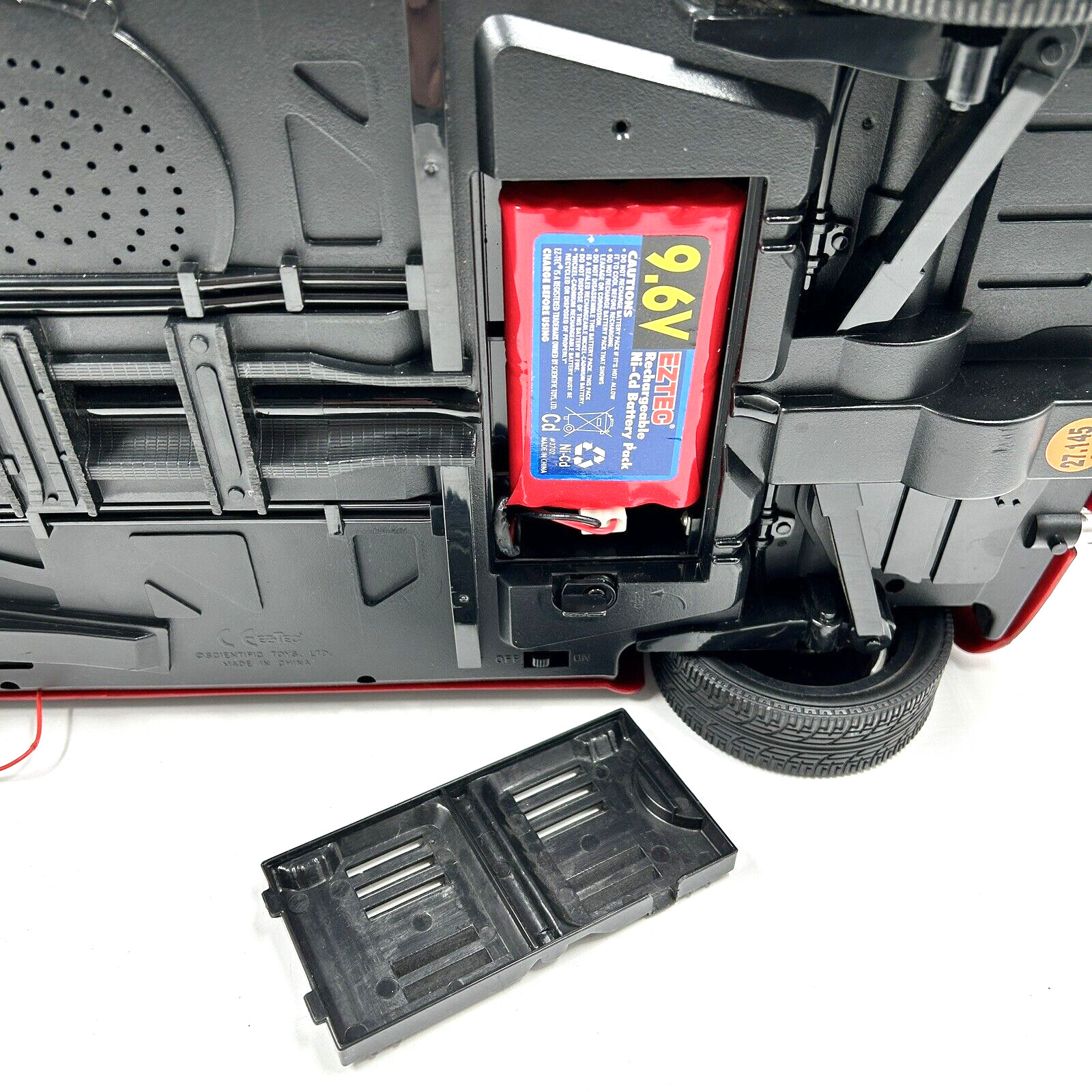 EZTECH 1:6 1/6 Scale 49 MHz Large Radio Control RC Mini Cooper 9.6v No Remote