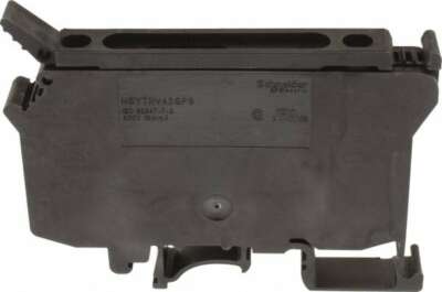 Schneider NSYTRV42SF6 1Pole 500 Volt/10 Amp, DIN Rail Mount Fused Terminal Block