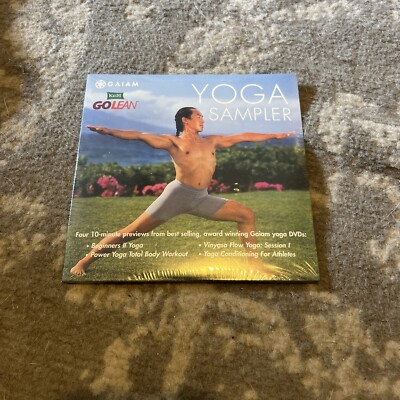 Yoga Sampler New Sealed Kashi Go Lean Exercise DVD Gaiam 45 Minute Workout