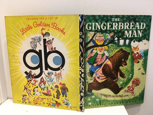 1972 The Gingerbread Man by Nancy Notle Little Golden Book LGB #165 HC Free post - Picture 8 of 10