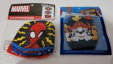Marvel  Spider-Man Kids Cloth Face Mask -3-Pack Washable Paw Patrol Face Mask
