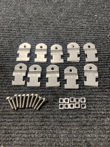 New Lot of 10 B-Line B2008 1/2" STD  Conduit Clamp