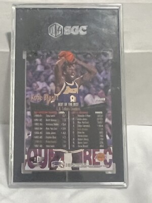 98-99 Kobe Bryant Flair Showcase Passion Row 2 #2 HOF MINT SGC