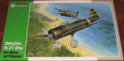 Special Hobby SH32040 Maßstab 1:32 Nakajima Ki-27 Otsu über Malaya & Philippinen