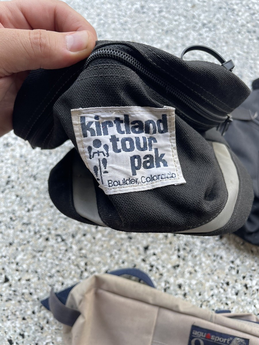 Vintage Kirtland Tour Pak Saddle Bag Touring Bike Bicycle & Bonus Packs Vintage Kirtland Tour Pak Saddle Bag Touring Bike Bicycle & Bonus Packs