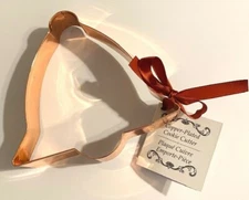 Large 4.5" Copper Plated Bell Cookie Cutter from Fox Run