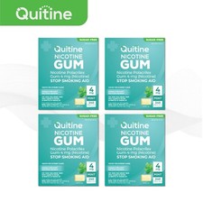 Quitine Nicotine Gum 4mg Traditional Mint 960 Pieces 4 bulk boxes