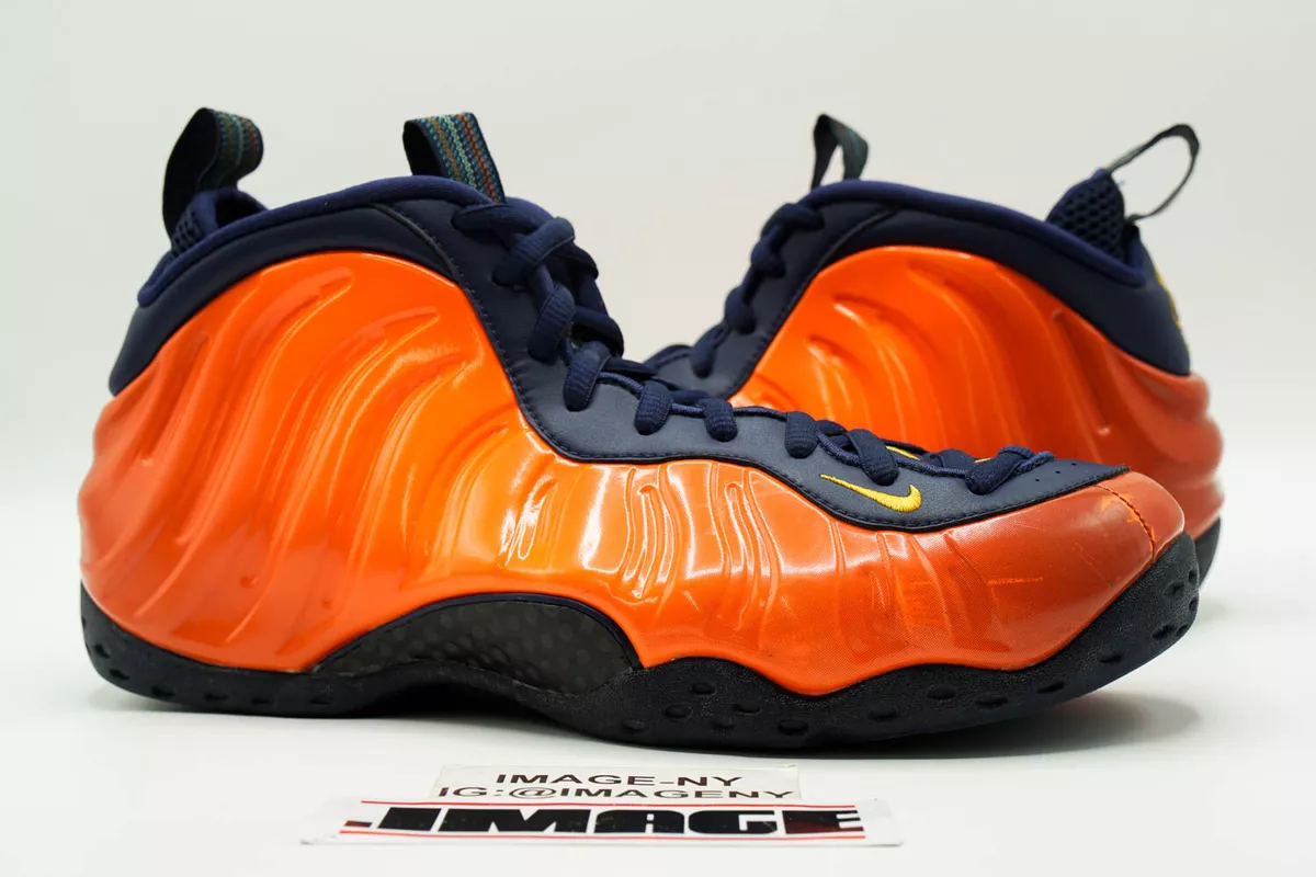 Orange nike shop foams
