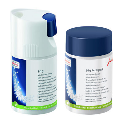 Jura Milchsystemreiniger Mini-Tabs Kombi-Pack (90g Dosiersystem+90g Nachfüller)