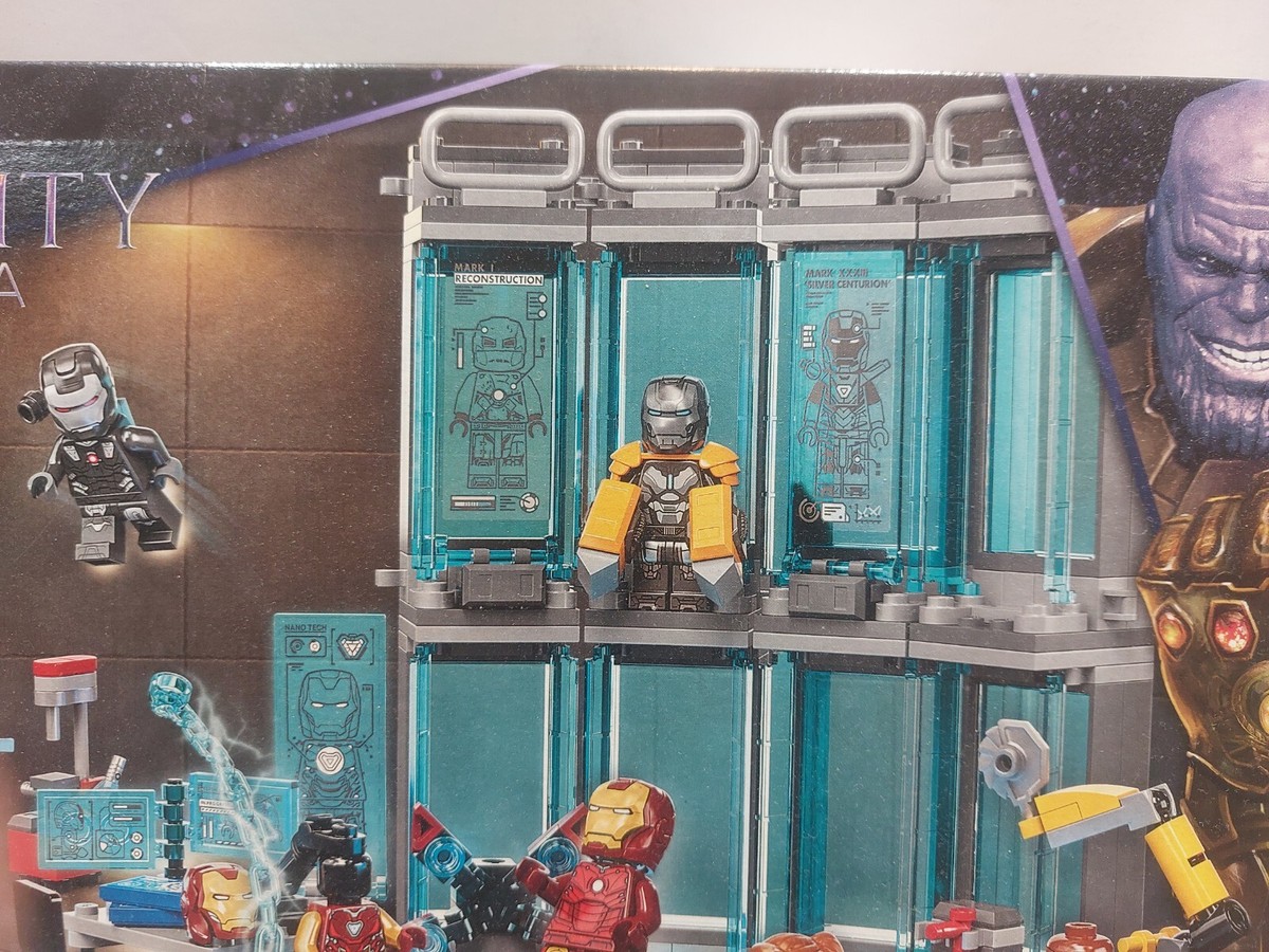 LEGO Marvel Studios Infinity Saga Iron Man Armory Set 76216 - US