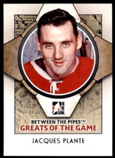 2008-09 In The Game Between Pipes Jacques Plante #76