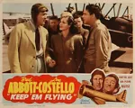 Abbott & Costello Keep Em Flying Reproduction Movie Lobby Card quality photo 