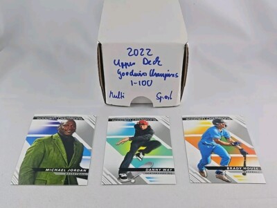 2022 Upper Deck Goodwin Champions Multi Sport  Baseset KOMPLETT 1-100