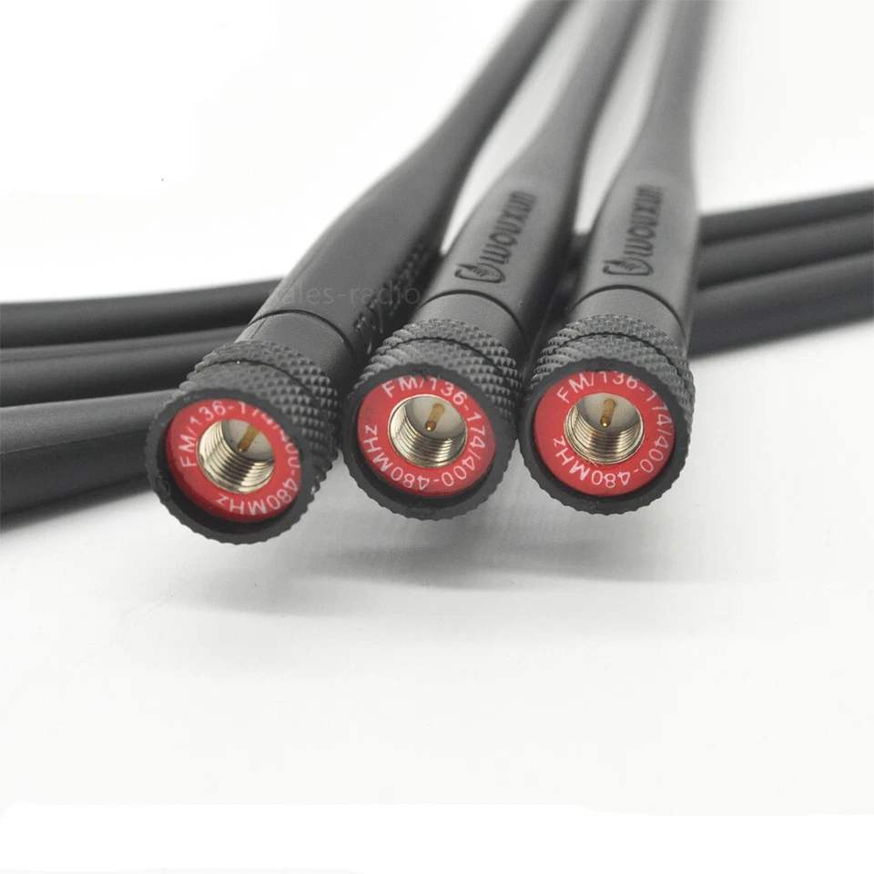 6X Antena WOUXUN Original SMA-Macho Doble Banda KG-UV8D KG-UV9D/UV6D Walkie Talkie Foto 4 de 4