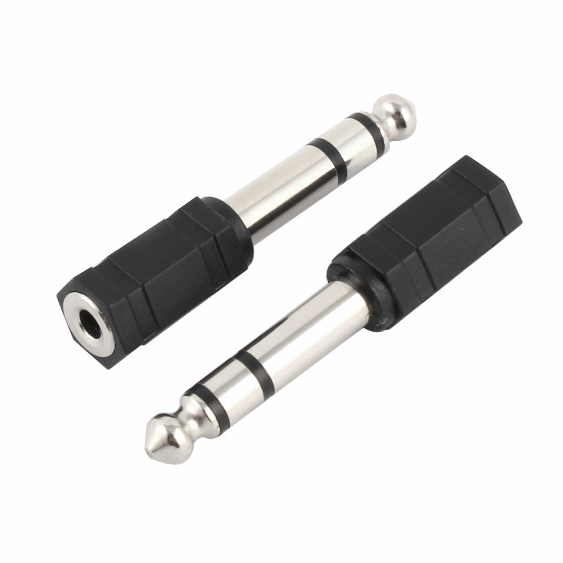 Goobay 2-Pack 6.3mm To 3.5mm Stereo Jack Adapter Connector (11101) - 2 Year Warranty