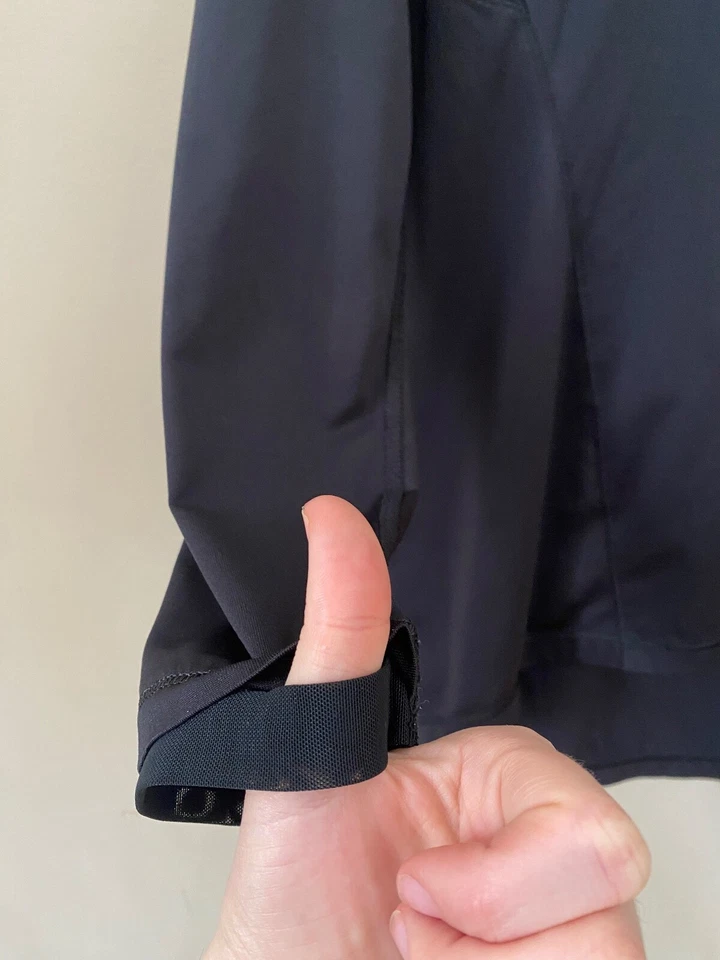 Feminino C9 Champion Med. Camisa atlética manga longa preta reflexiva furos para polegar - Imagem 4 de 4