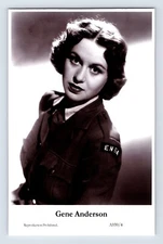 Postcard RPPC Gene Anderson Glamour Head Shot Photo 2000s 3.5x5.5 Print