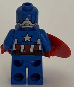 LEGO Marvel Super Heroes Minifigure Captain America 6865 Avengers
