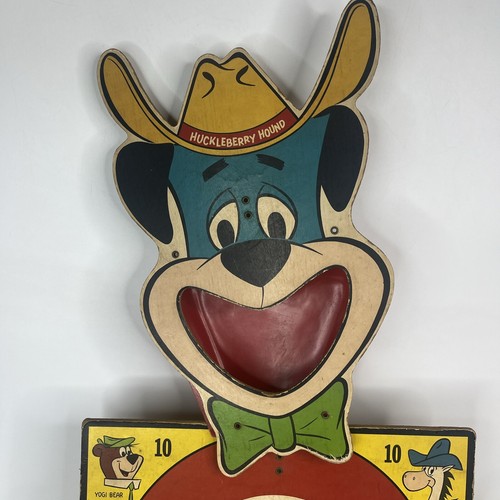 Vintage 1961 Hanna Barbera Huckleberry Hounds Huckle-Chuck Carnivals Board Only - Picture 2 of 10