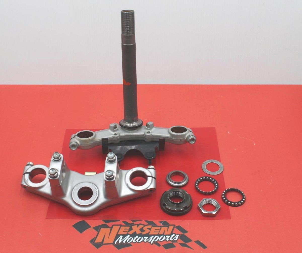 2003 Honda Xr80r Front Forks Lower Upper Triple Tree Stem Clamp | eBay