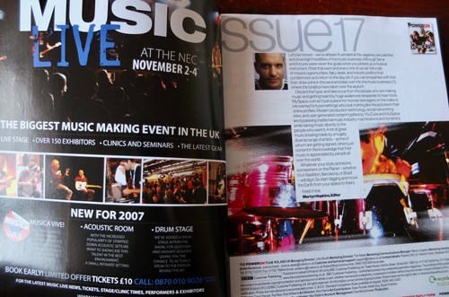 POWER ON THE ROLAND & BOSS MUSIC MAGAZINE SUMMER 2007 RAZORLIGHT IRON MAIDEN - Picture 2 of 8