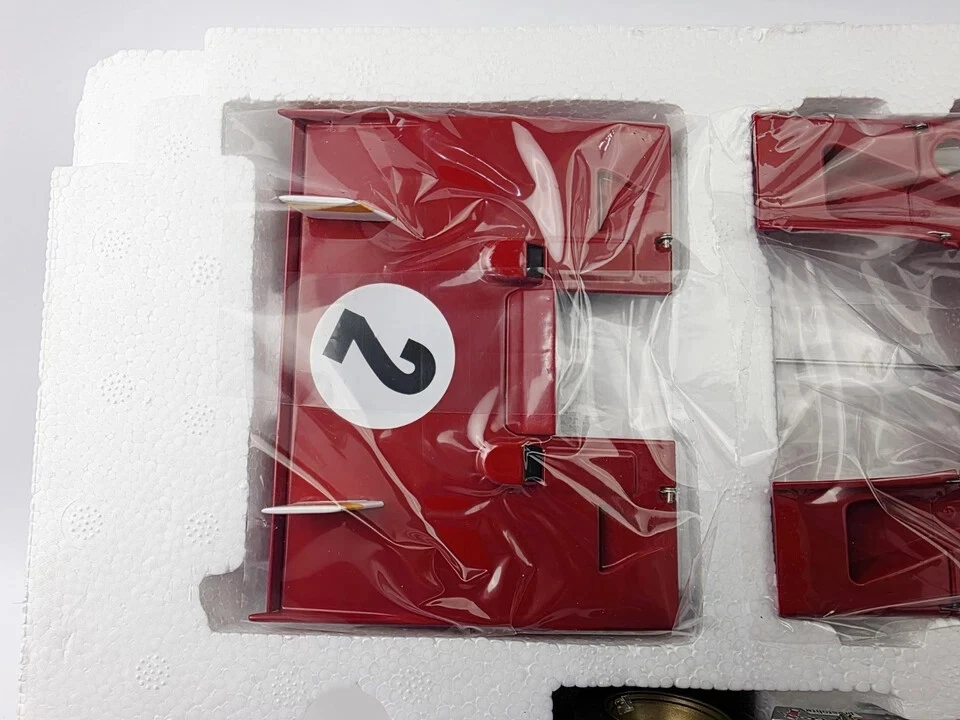 GMP FERRARI 312PB RACE CAR ANDRETTI ICKX MASTERPIECE 1/18 SCALE VERY NICE in BOX - Image 4 of 4