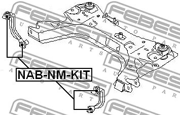 NAB-NM-KIT FEBEST Suspension Kit for ,NISSAN,NISSAN (DFAC),NISSAN (ZHENGZHOU),RE