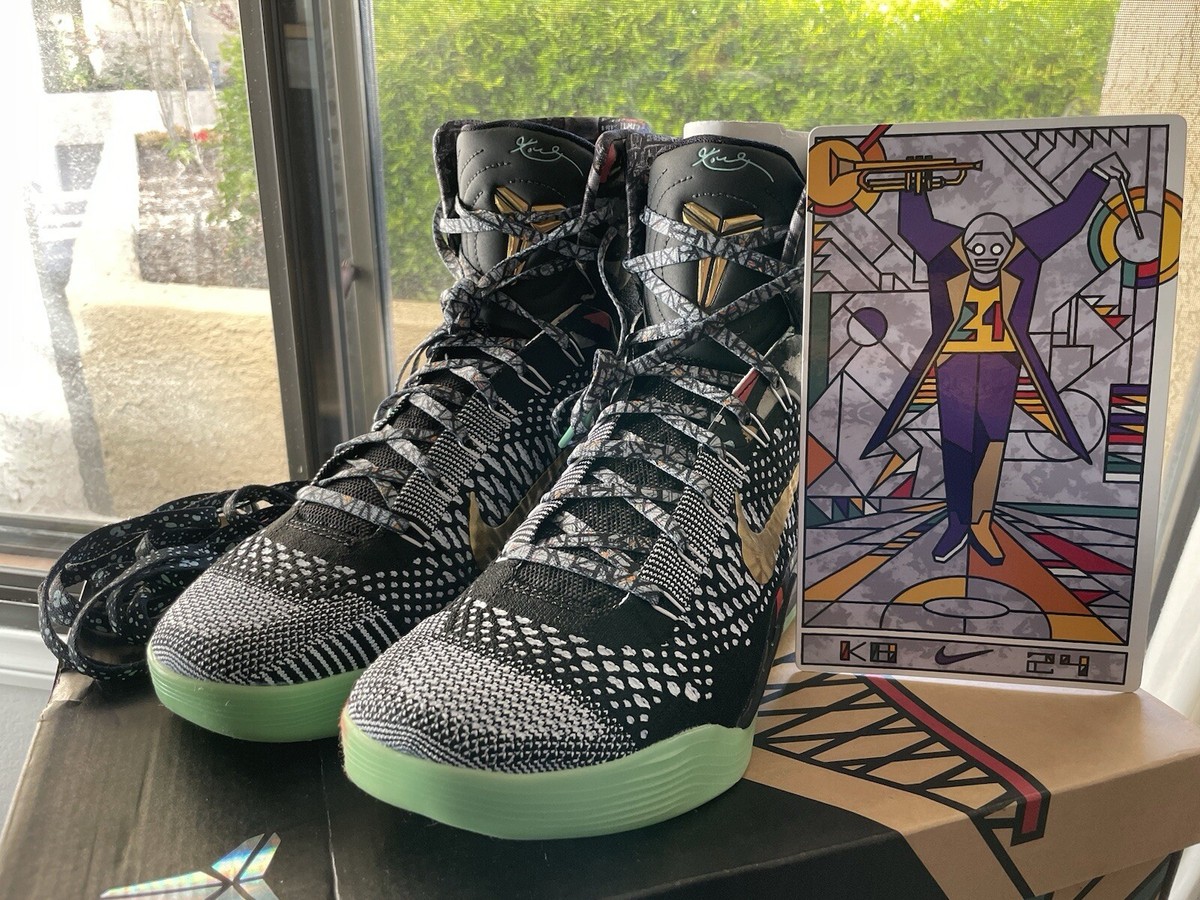 Size 8.5 - Nike Kobe 9 Elite High NOLA Gumbo League - Maestro | eBay