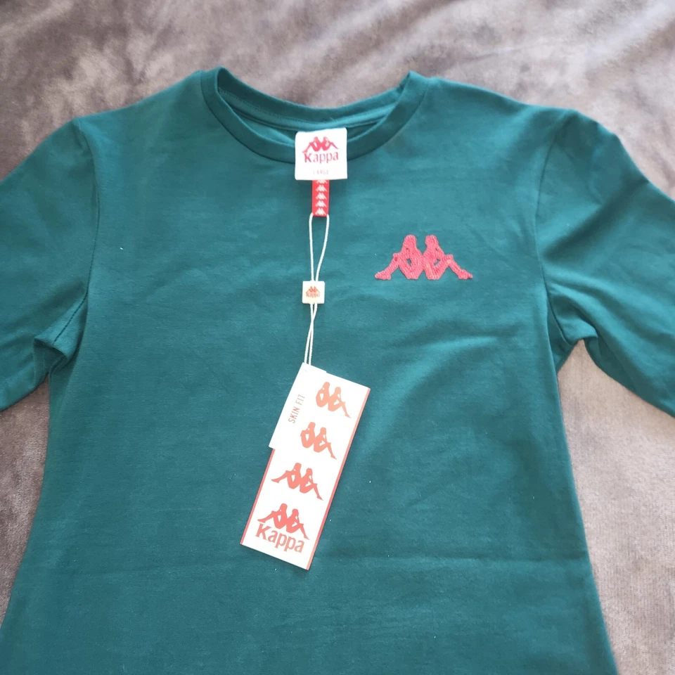 Vestido Kappa Auténtico Gardavie Lentejuelas Verde Pino Asimétrico Mini Vestido Talla L Foto 2 de 4