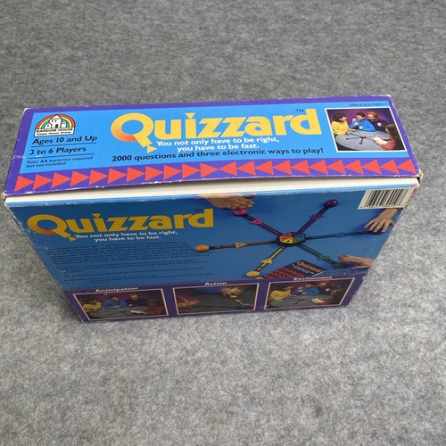 Vintage Quizzard Electronic Quiz Game By Random House 1988 TESTED - Picture 2 of 7