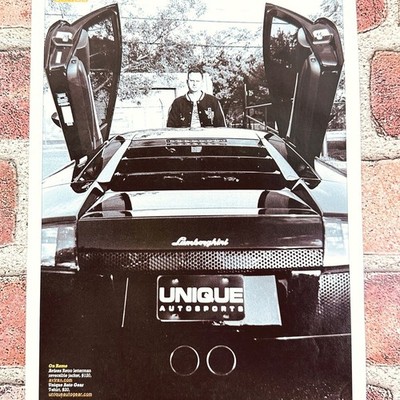 2005 Unique Autosports Lamborghini - Original Vtg PRINT AD Mini-Poster Clipping