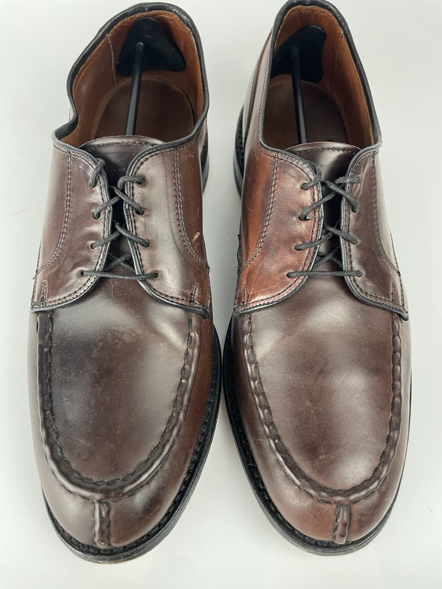 Allen Edmonds Bradley Burgundy Shell Cordovan Split Toe