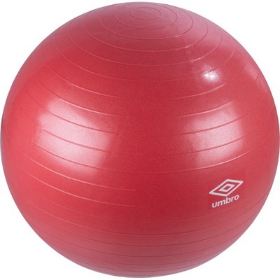 Umbro Gymnastikball Ø75 CM - Rot - Sitzball Büro - Medizinball - Sport und Rehab