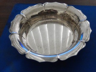 Lunt 6" vassoio argento sterling "Early Dublin Design"Circa 1720 #704 D 5 oz.