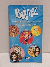 Bratz Puppe Lil Mini Brosch&uuml;re Fr&uuml;hjahr 2005 Heft Katalog Sammlung Checkliste