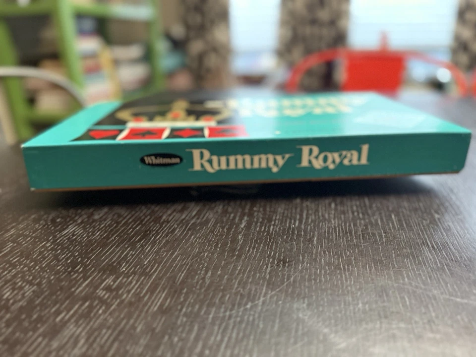 1962 Vintage Whitman Rummy Royal #4713 Vinyl Game Board Original Box - Excellent - Image 2 of 4