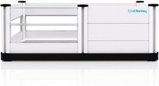 Whelping Box for Dogs and Puppies with Clear Window Panel   Modular, Easy-Clean,
