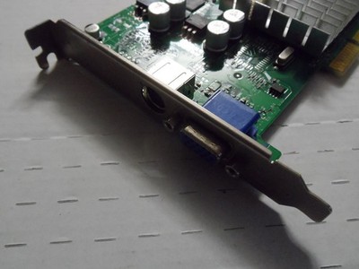 PNY GF4MX420AGP44S GeForce 4 MX 420 VGA/S-Video AGP Video Card