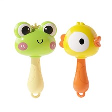 Baby Maracas Cartoon Kids Infants Toddlers Sound Sensory Musical Instrument Toy
