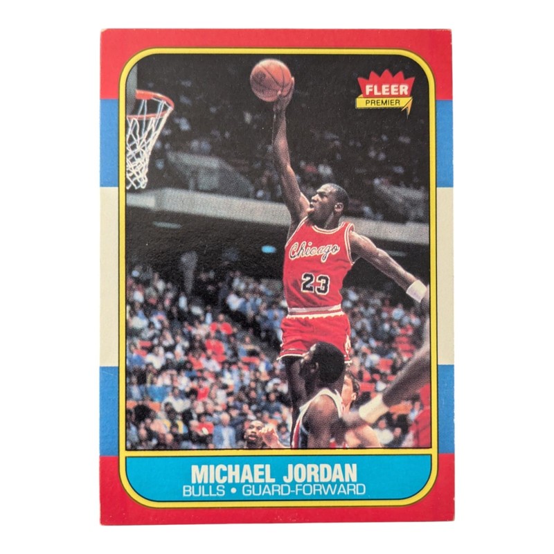 86 87 fleer michael jordan!!!