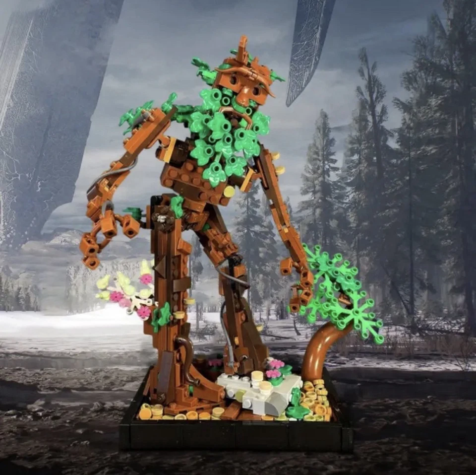 Treebeard Ent 500+ pcs Building Block Set LOTR Inspired Forest Guardian - Image 2 of 4