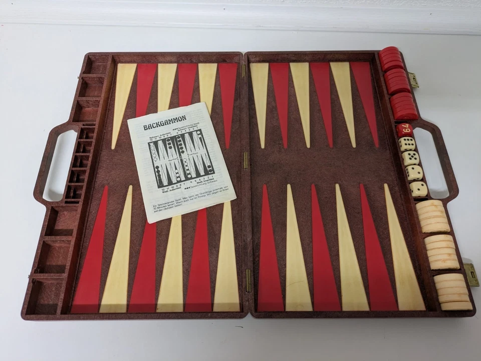 Backgammon Koffer - Bild 2 von 4