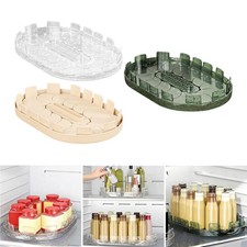 Turntable Organizer Refrigerator Organizer Easy Installation Space Saving 360